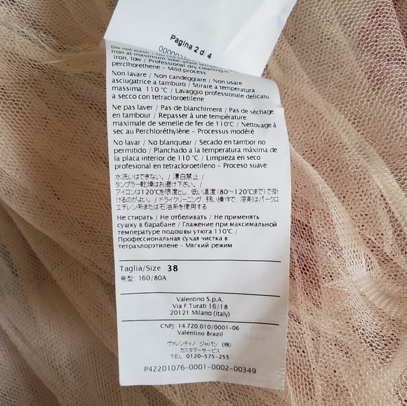 Red Valentino Nautical Knots dress size 38 - Picture 8 of 8